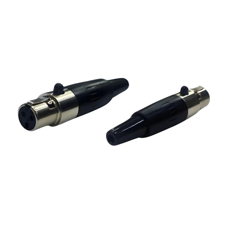 P Plus 3 PIN MINI XLR FEMALE-PCX3F/MINI